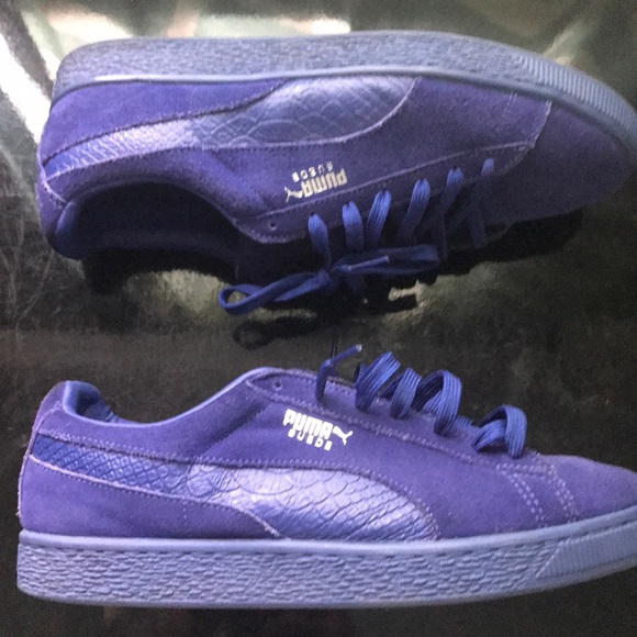 all blue pumas